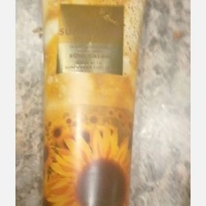 NEW BATH & BODY WORKS ULTRA SHEA BODY CREAM GOLDEN SUNFLOWER 8 OZ.